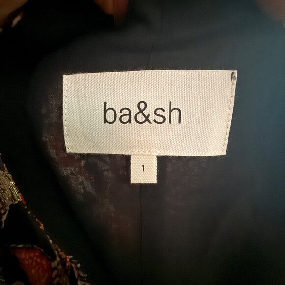 Ba&sh Robe Hide Floral Maxi Dress Size S NWT - Picture 10 of 11